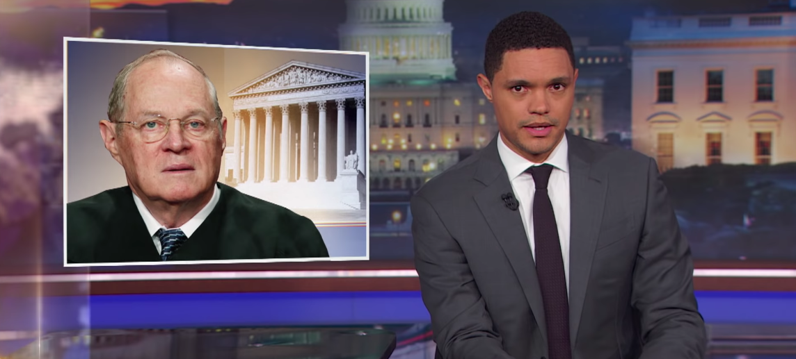 Trevor Noah talks Justice Kennedy's retirement (YouTube)
