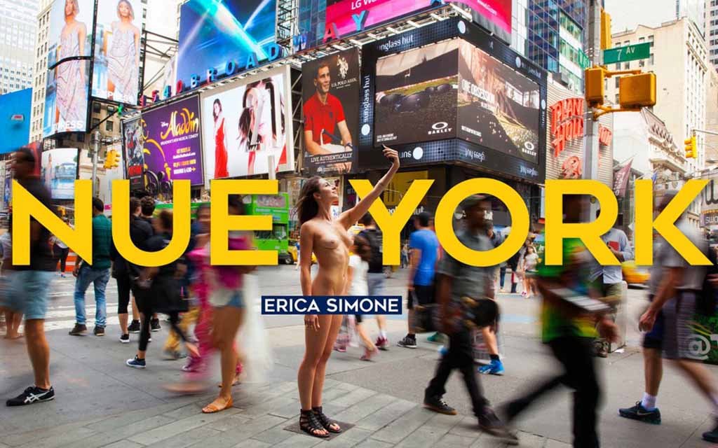Erica Simone, Nue York: Self-Portraits of a Bare Urban Citizen