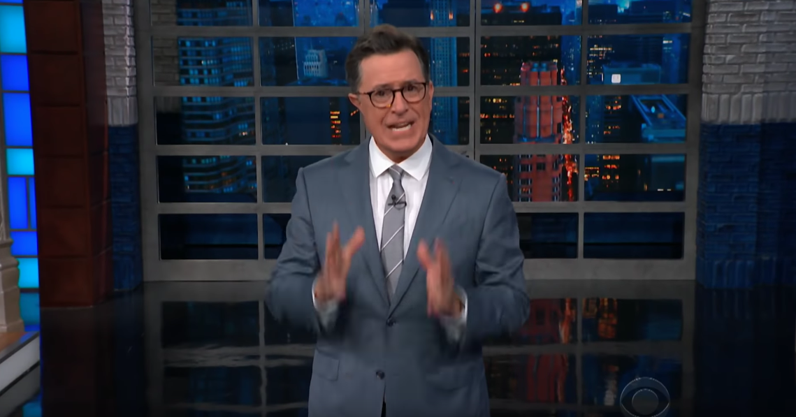Colbert celebrates the Thai cave rescue, then slams Trump's migrant policies. (YouTube)