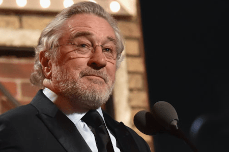 NEW YORK, NY - JUNE 10: Robert De Niro speaks onstage during the 72nd Annual Tony Awards at Radio City Music Hall on June 10, 2018 in New York City. (Photo by Kevin Mazur/Getty Images for Tony Awards Productions)