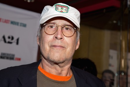 Chevy Chase arrives to A24 And DirecTV's "The Last Movie Star" Premiere at the Egyptian Theatre on March 22, 2018 in Hollywood, California. Chase is mounting an acting comeback. (Photo by Gabriel Olsen/FilmMagic)