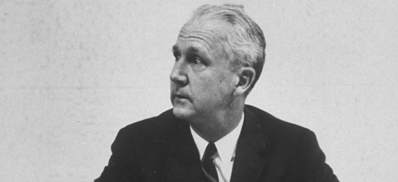 Ambassador John G. Mein after two American diplomats had been murdered by terrorists.  (Photo by Lynn Pelham/The LIFE Picture Collection/Getty Images)