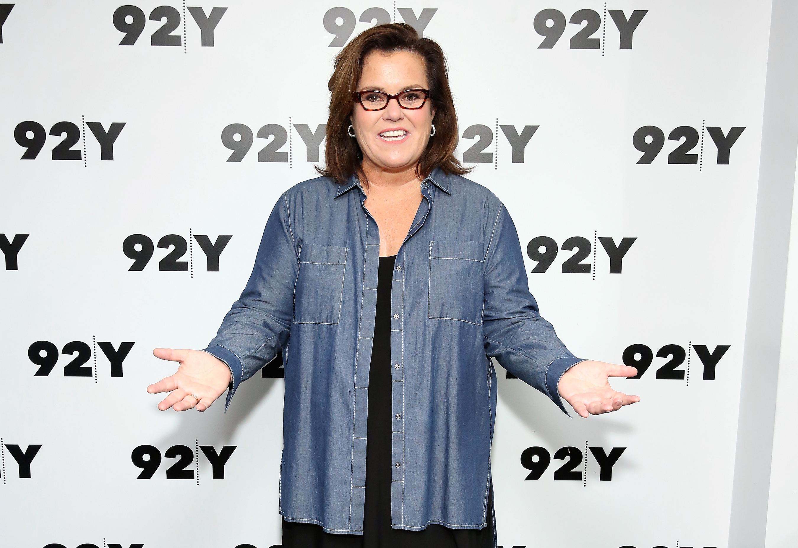 Actress, comedian and author Rosie O'Donnell attends 92nd Street Y Presents Sheila Nevins & Rosie O'Donnell on May 23, 2017 in New York City. Recent reports suggest that O'Donnell is in the running to replace Julie Chen as host of "The Talk" on CBS. (Photo by Monica Schipper/WireImage)