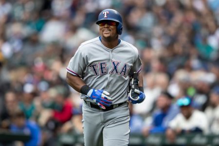 SEATTLE, WA - SEPTEMBER 30: Adrian Beltre #29 of the Texas Rangers jogs off the field during a game against the Seattle Mariners at Safeco Field on September 30, 2018 in Seattle, Washington. (Photo by Stephen Brashear/Getty Images)