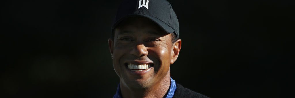 LAS VEGAS, NV - NOVEMBER 24:  Tiger Woods looks on during the Pro-Am Tournament for The Match: Tiger vs Phil at Shadow Creek Golf Course on November 24, 2018 in Las Vegas, Nevada.  (Photo by Christian Petersen/Getty Images for The Match)