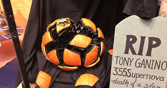 What it looks like when NASA has a pumpkin-carving contest. (NASA Jet Propulsion Laboratory)