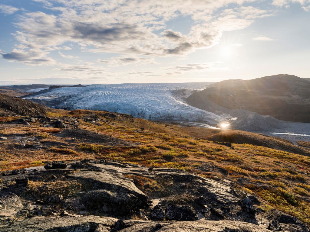 Greenland ice