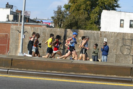 NBC NEWS -- Pictured: Runners of the 38th New York City Marathon, Brooklyn, New York on November 4, 2007  (Photo by Curtis Means/NBC/NBCU Photo Bank via Getty Images)