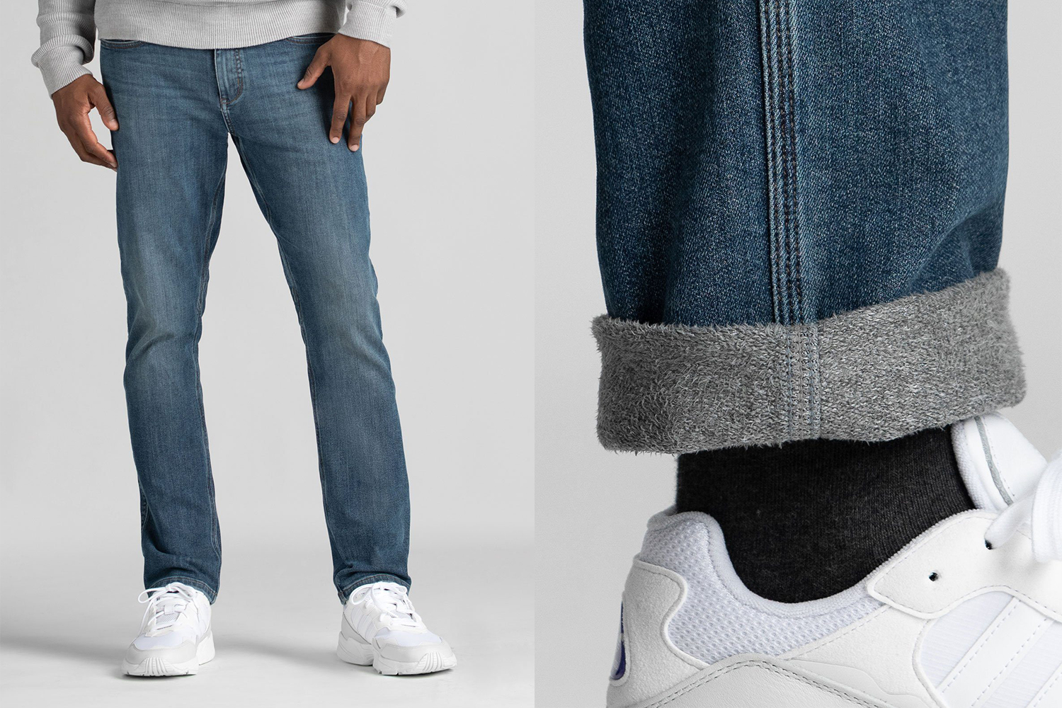 Duer fleece lined jeans