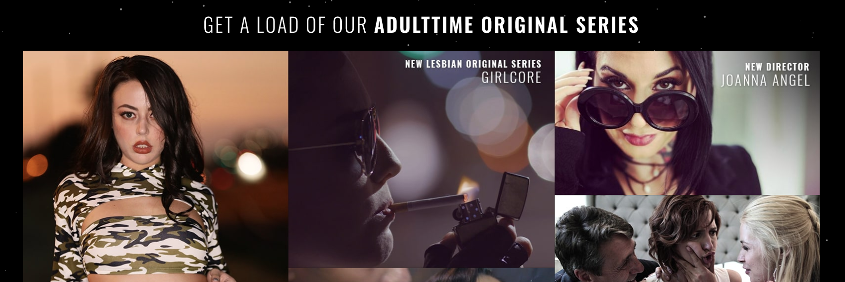 A screenshot of Adult Time's website. (Adult Time)