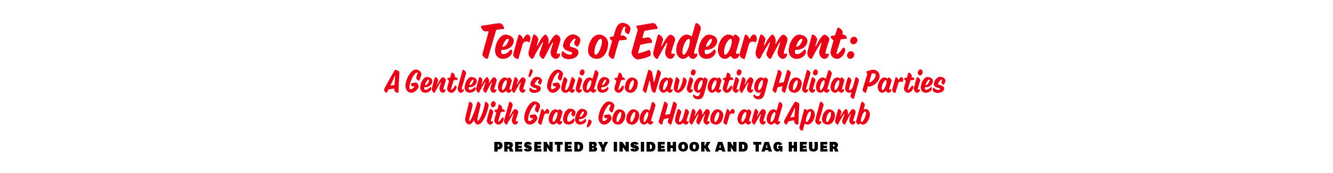 Terms of Endearment