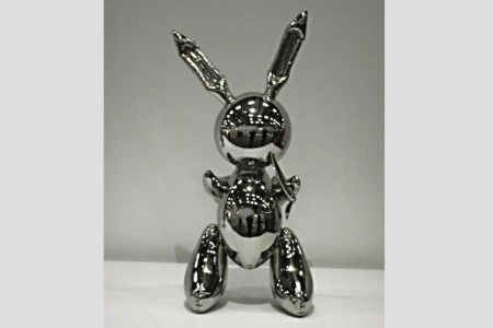Jeff Koons' "Rabbit"