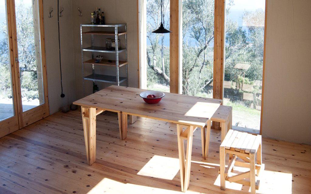 A Remote Greek Cabin That Accepts Bartering for Payment
