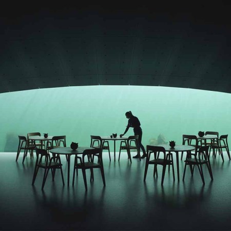 An Underwater Restaurant Just Opened On the Southern Coast of Norway