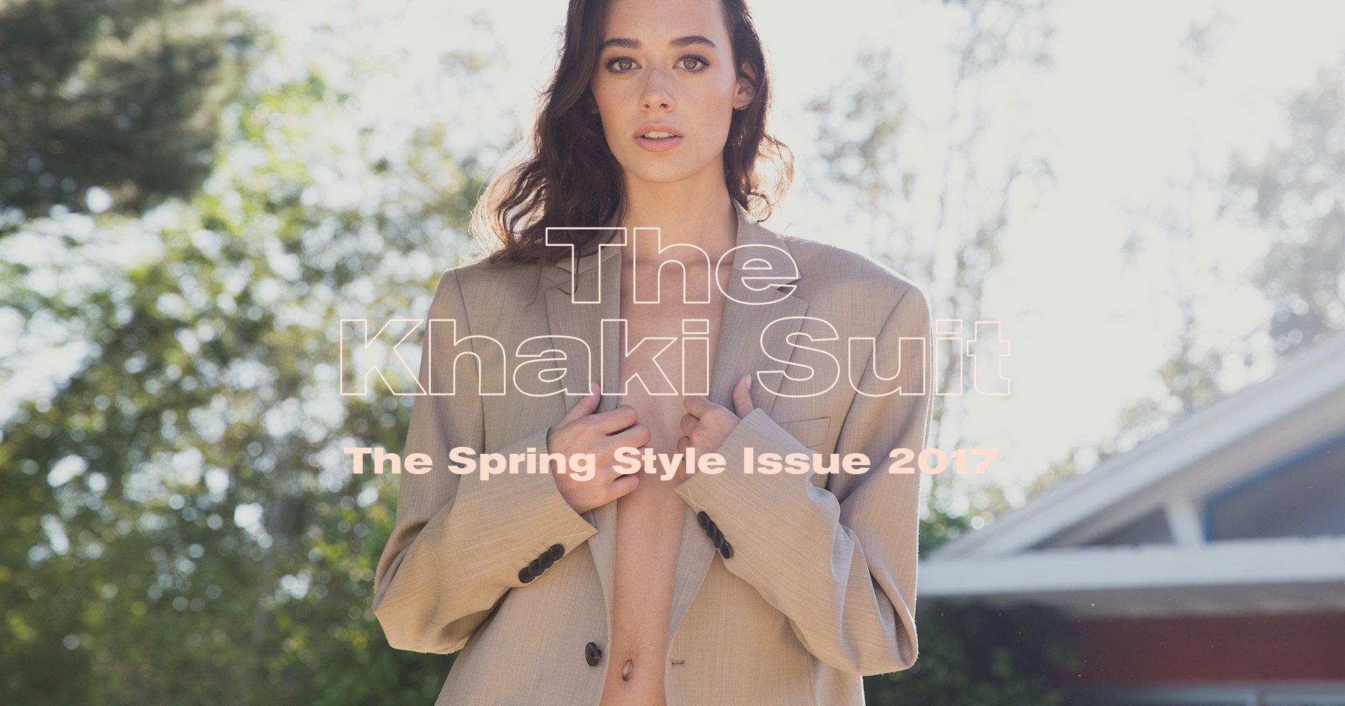 The Khaki Suit