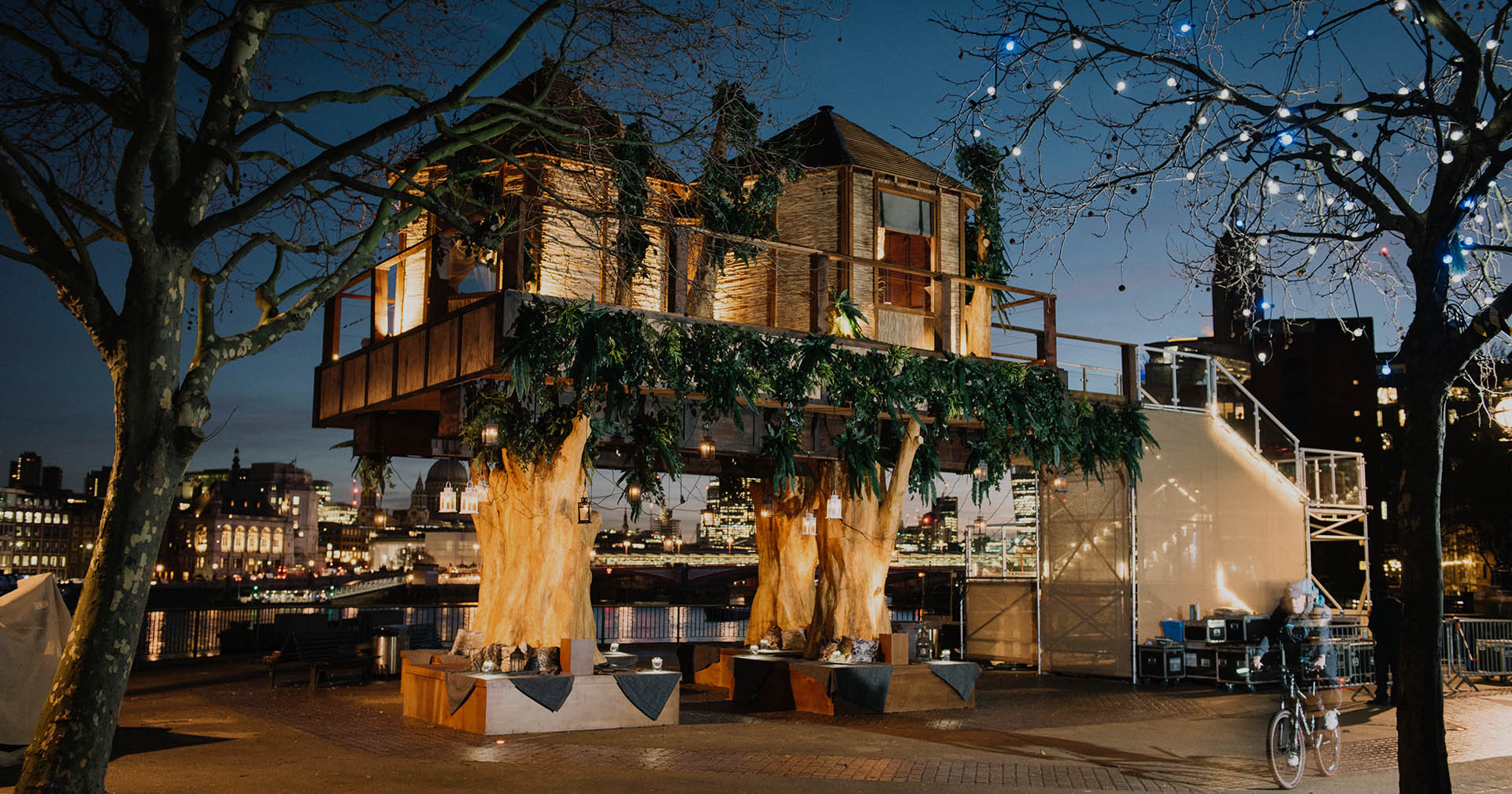 Safari in the the City in an Urban Treehouse