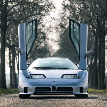 Only 30 of These Bugatti Supercars Were Built. One Just Hit the Market.