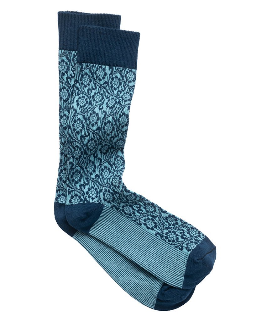 The Hemsley Ocean Mist Socks Ace & Everett