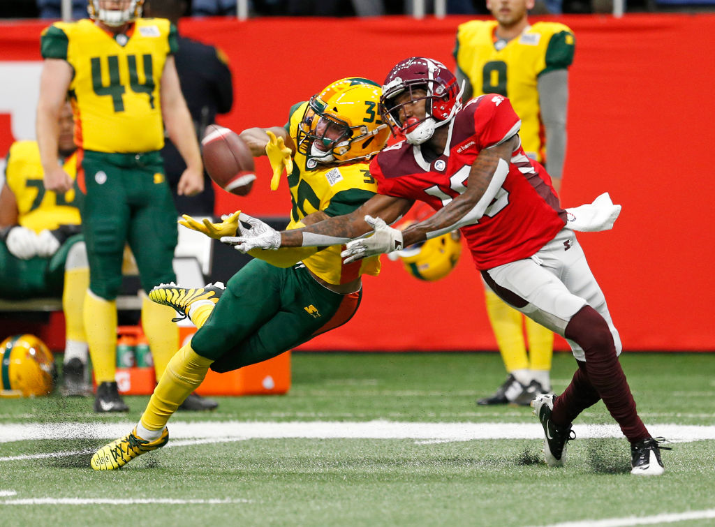 Shaquille Richardson #35 of the Arizona Hotshots. (Photo by Ronald Cortes//Getty Images)