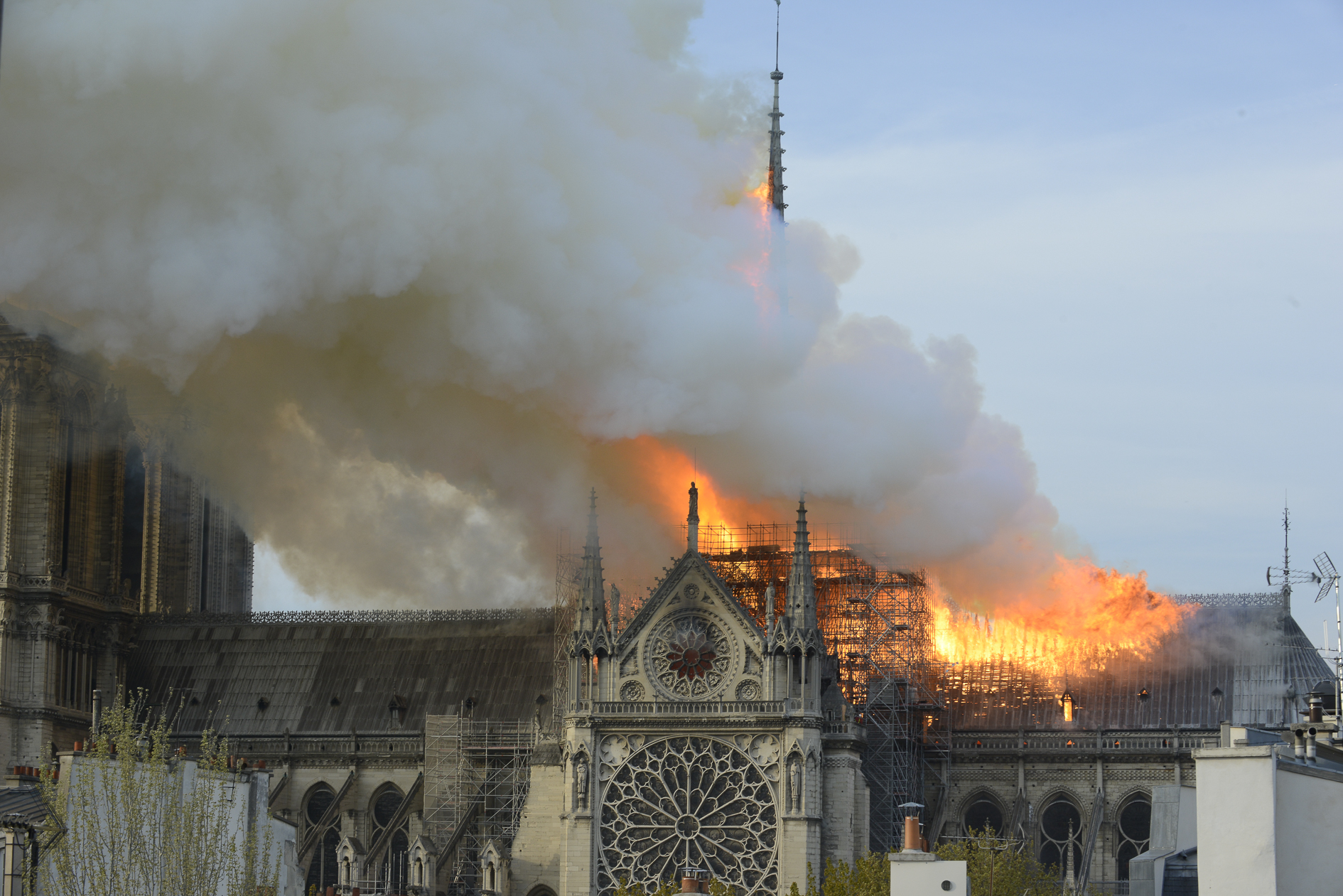 Notre Dame fire