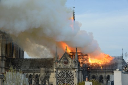 Notre Dame fire