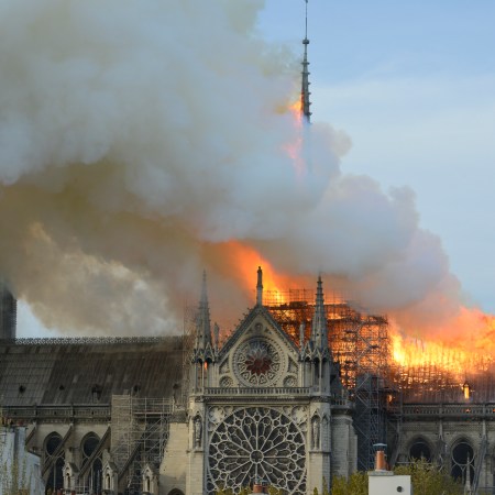 Notre Dame fire