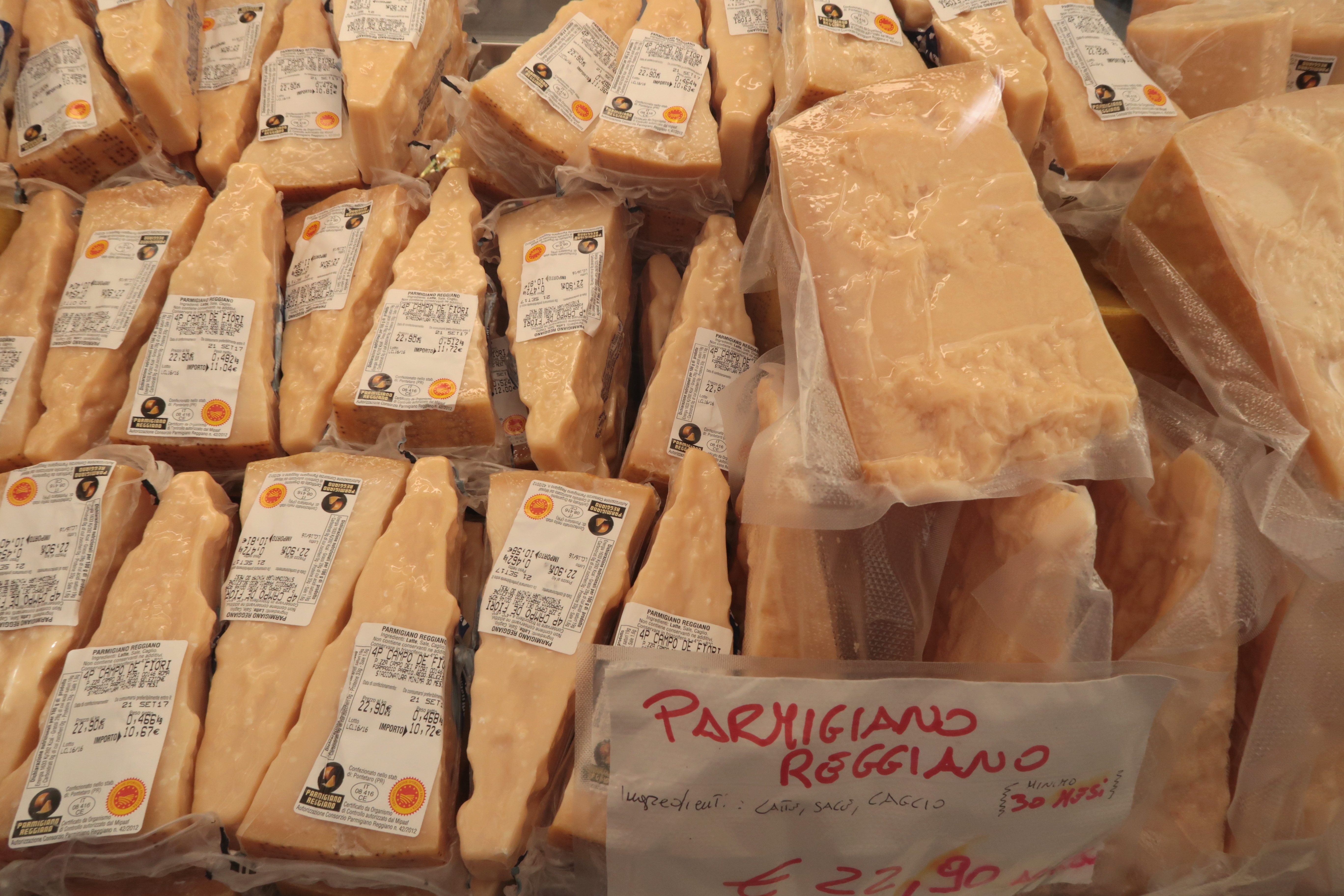 Parmigiano-Reggiano. (Getty Images)