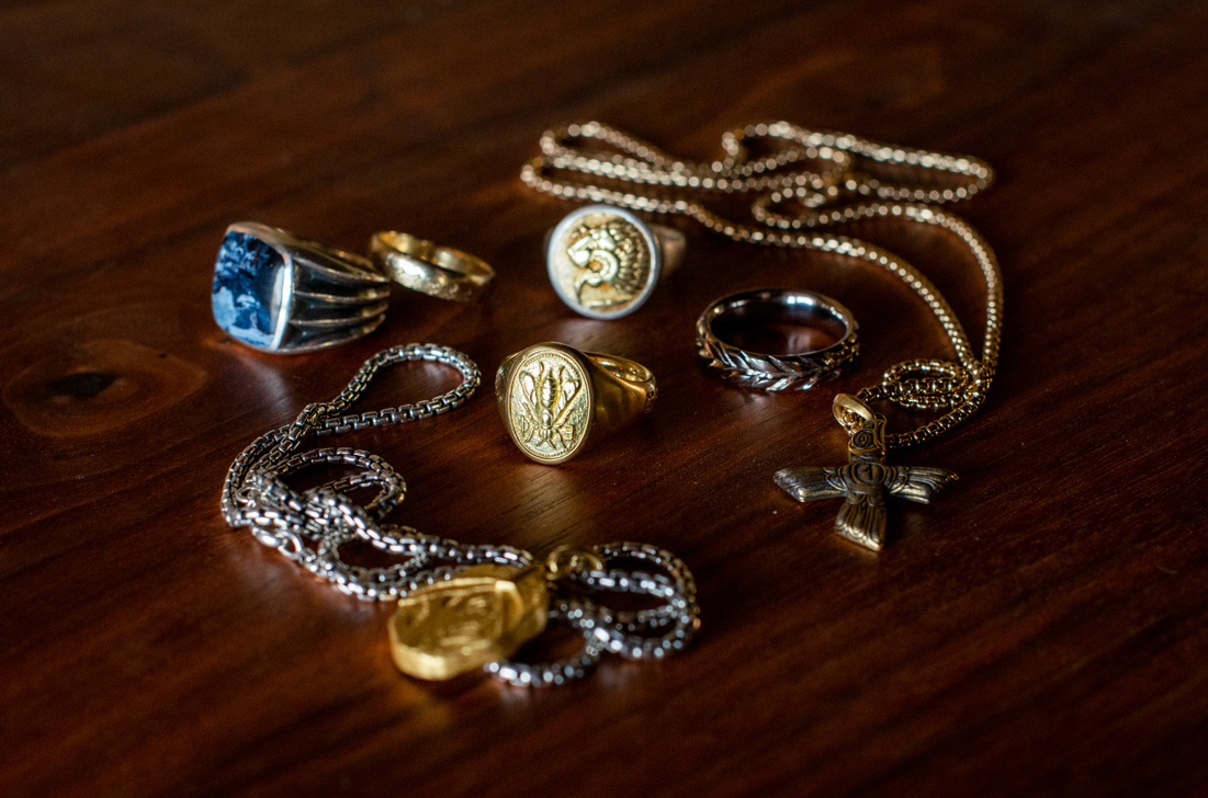 Man jewelry Ilaria Urbinati styles Danny Agnew Lexus Performance Upgrade: Style