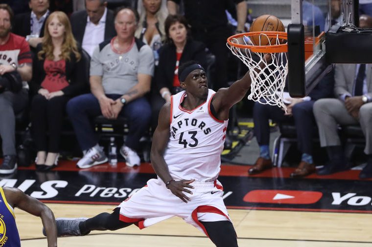 Toronto Raptors forward Pascal Siakam. (Steve Russell/Toronto Star via Getty)