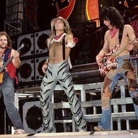 Van Halen performing in 1984. (Ebet Roberts/Getty)