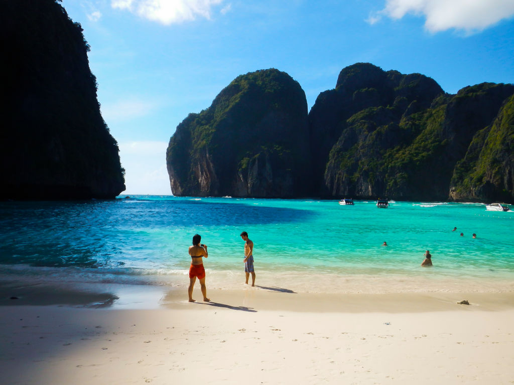Maya Bay will stay closed for two more years. (GettyImages)