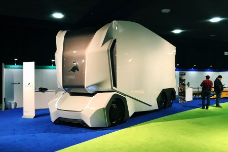 The Einride T-Pod hit public roads in Sweden on Wednesday