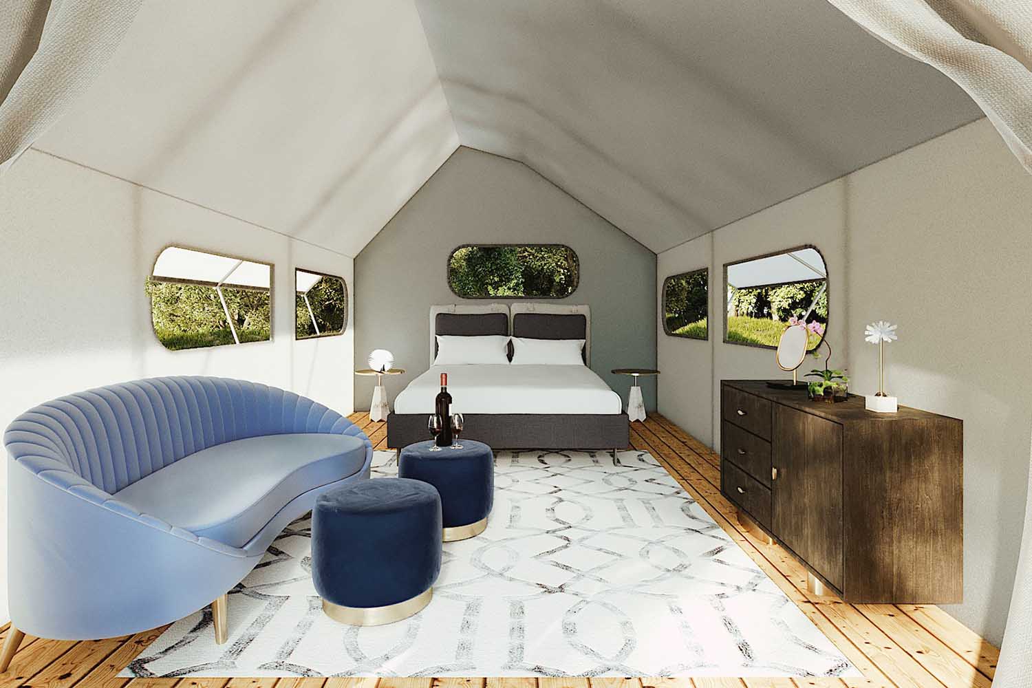 Glampique interior