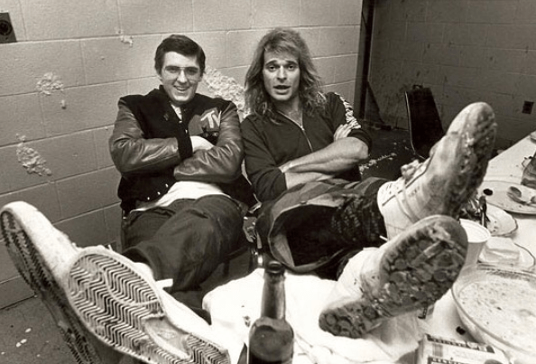 Kurt Jefferis and David Lee Roth in “Lost Weekend.” (Window Pictures)