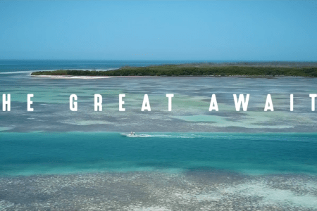 Screen grab from the new Orvis commercial, the brand's first TV ad