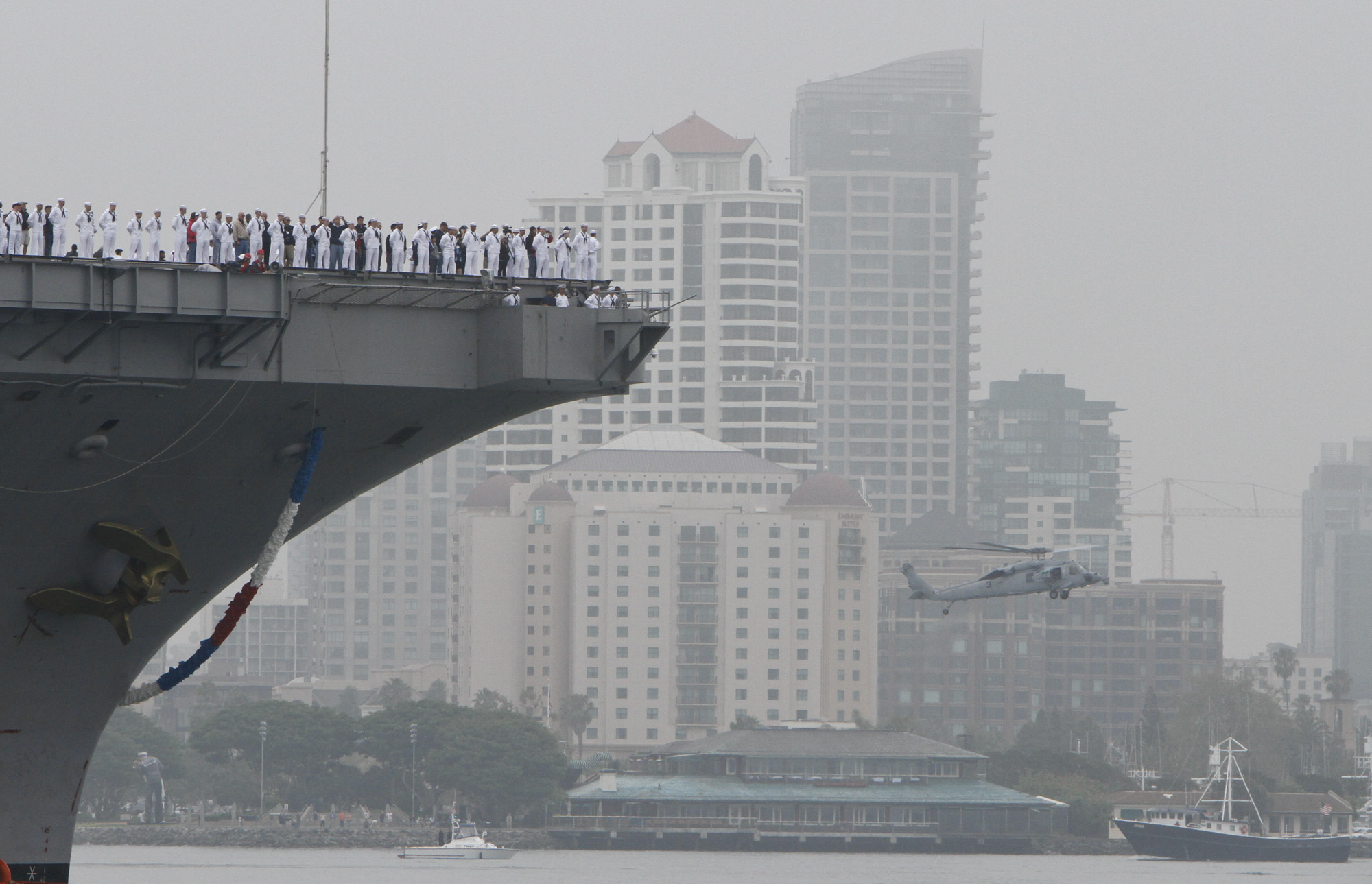 The San Diego Naval Station