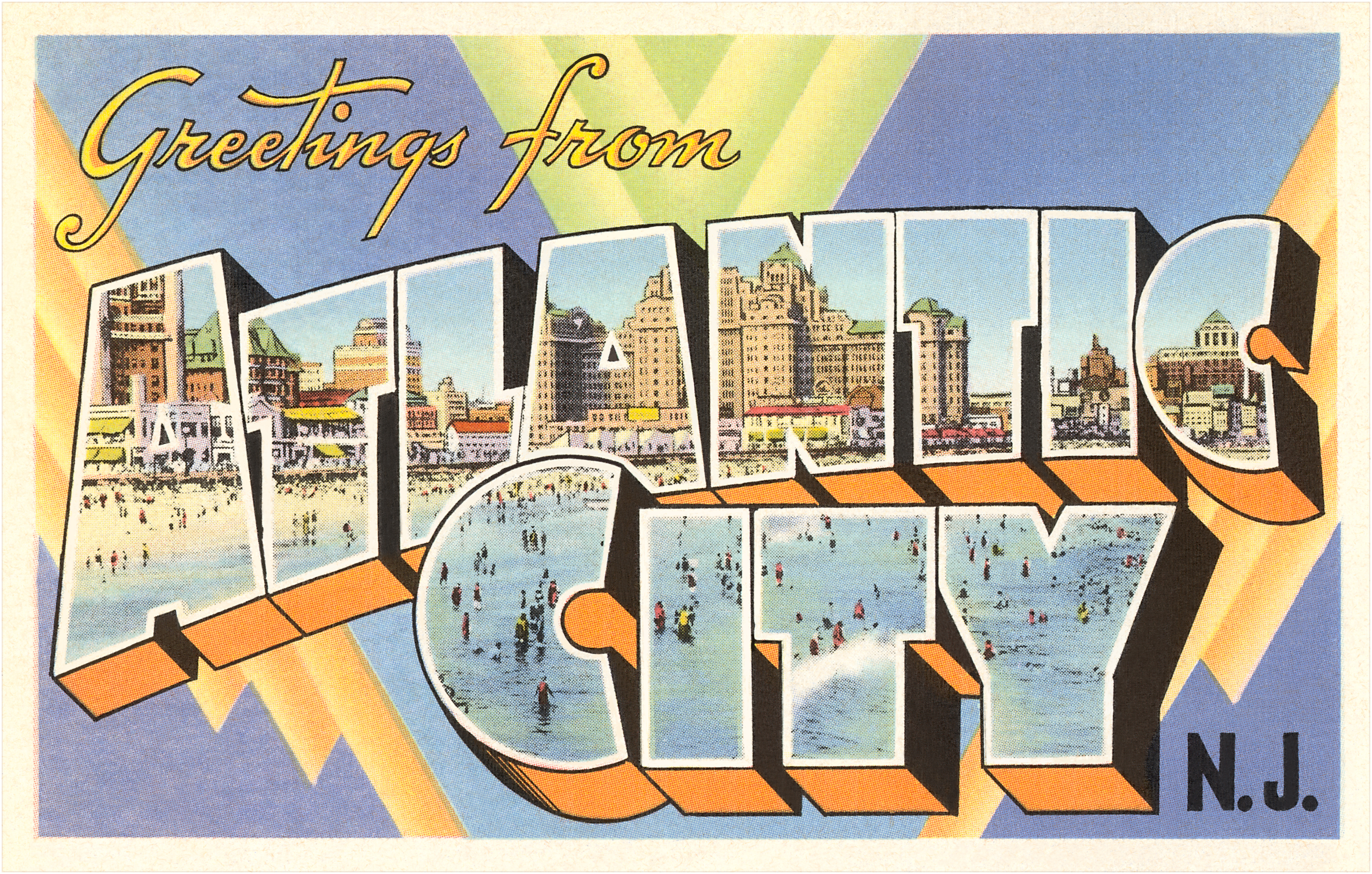 Atlantic City tourists