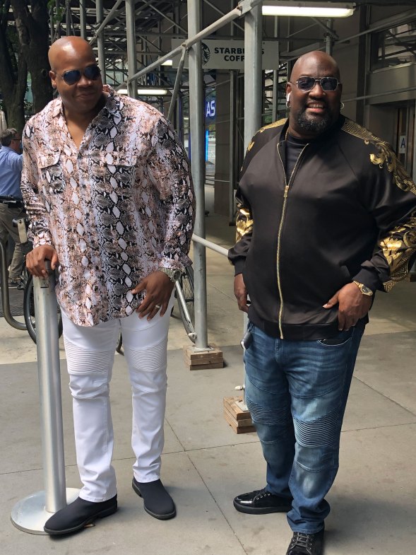 Mo Vaughn and Frank Thomas in 1996. (MVP Collections)