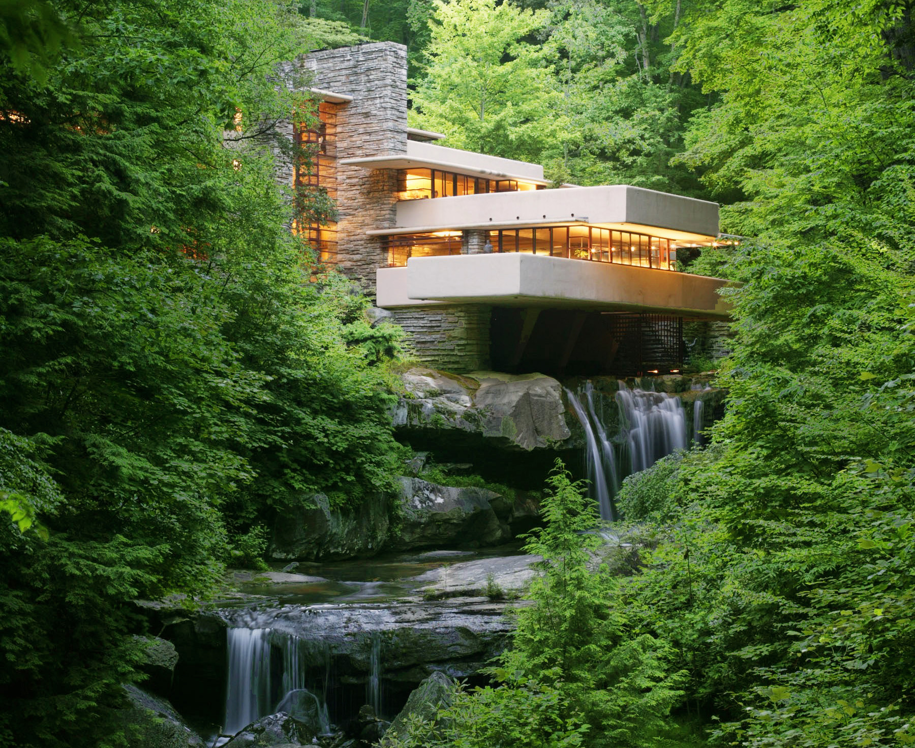 Fallingwater Pennsylvania Frank Lloyd Wright