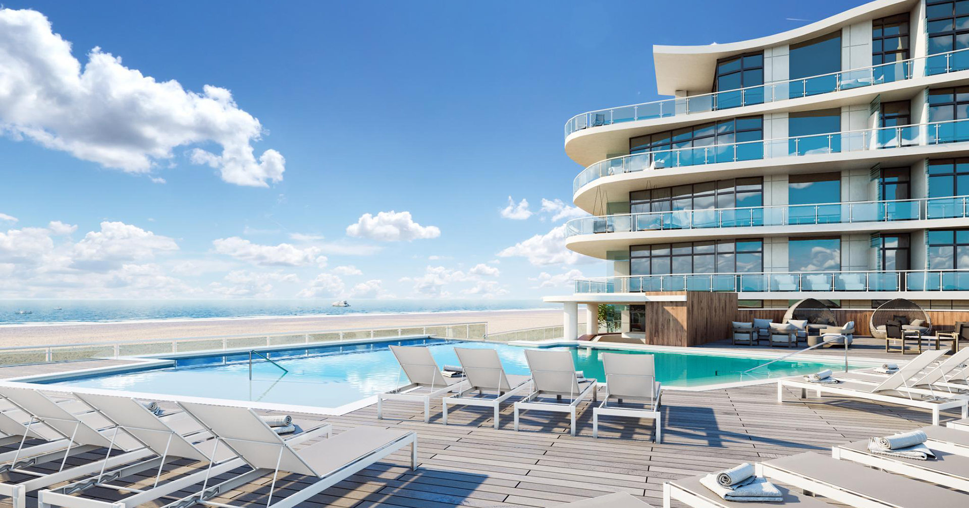 Spend a summer weekend poolside at the Wave Resort.