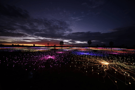 The Sensational “Field of Light” Installation Is Now on View in Paso Robles