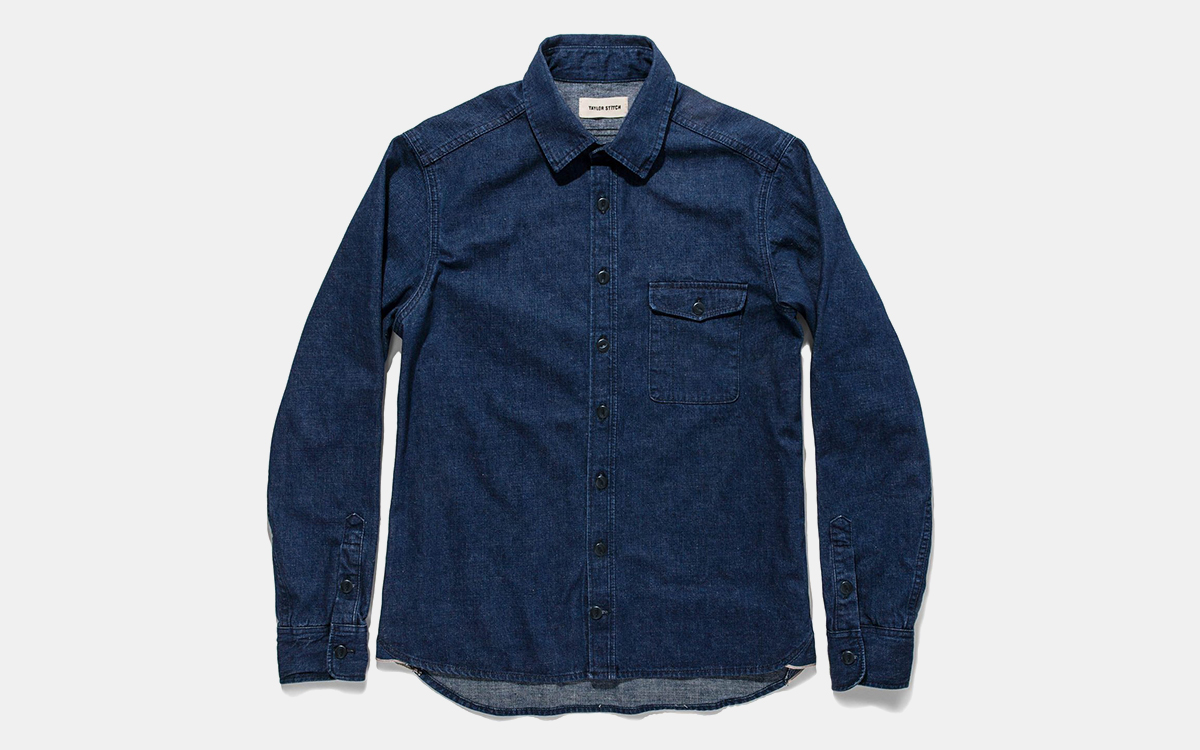 Score a Killer Deal on Taylor Stitch’s Near-Perfect Denim Shirt