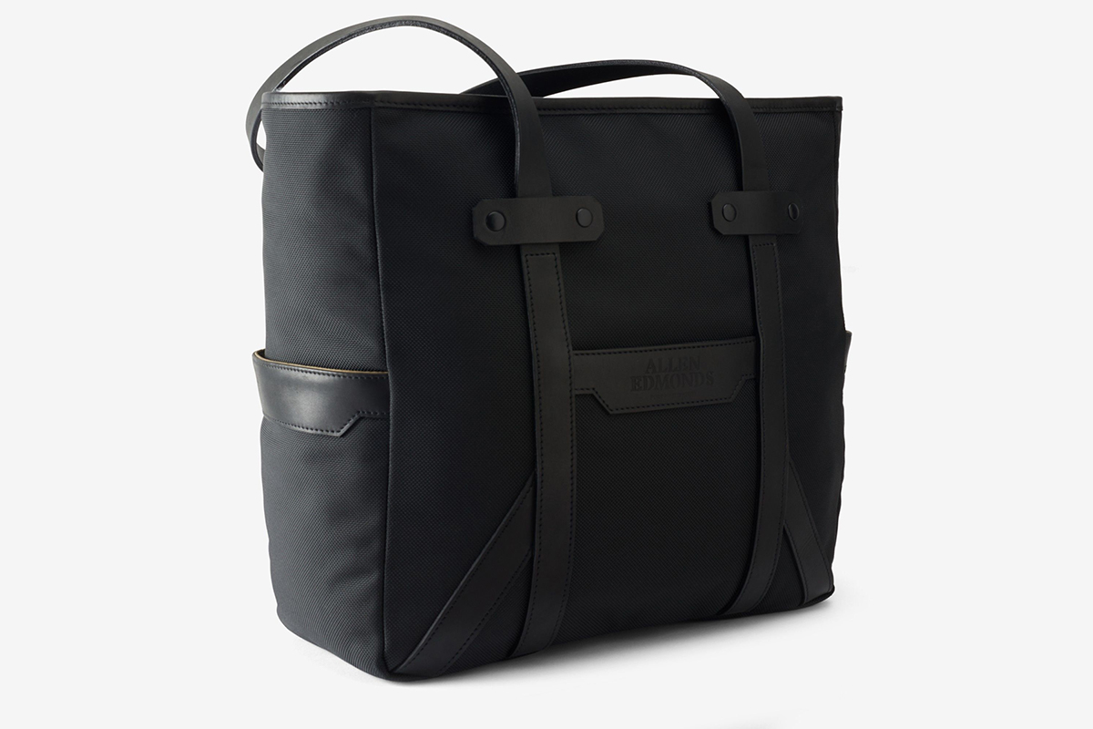 Outpost Black Nylon Tote