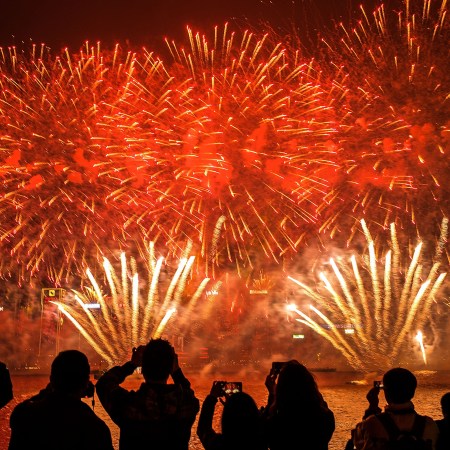 Illegal fireworks