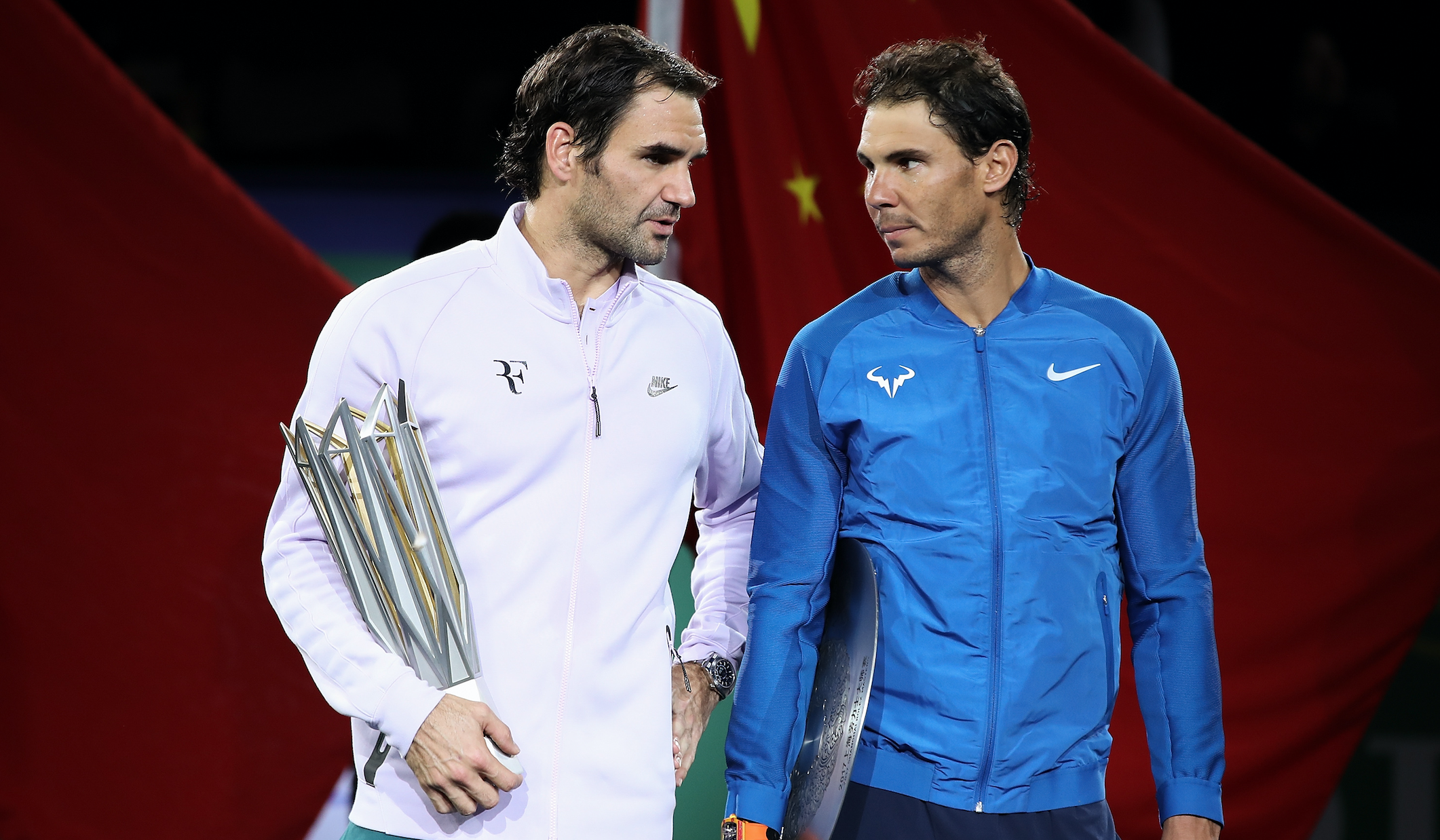 Roger Federer and Rafael Nadal