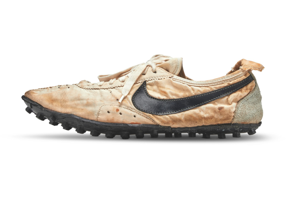 Nike Moon Shoes sold at auction for record price.