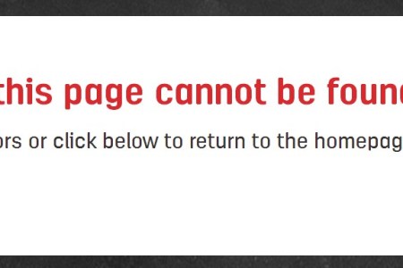 Error message