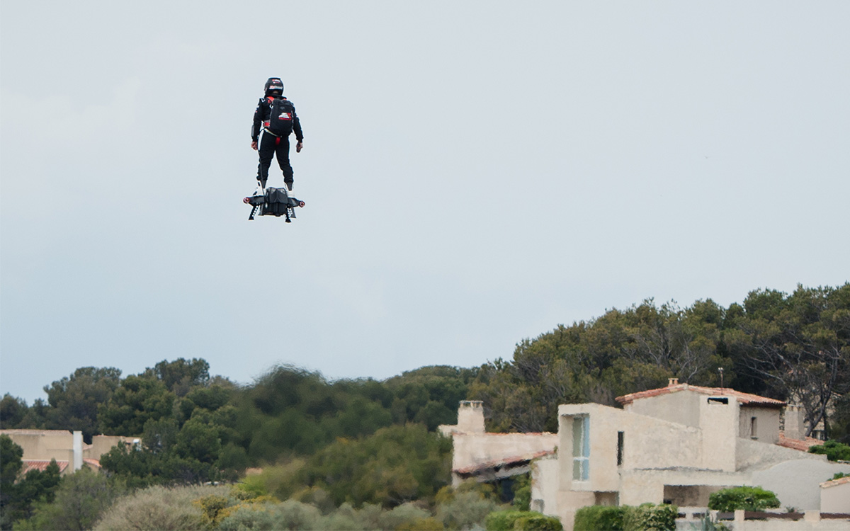 This French Inventor Built a Jet Pack