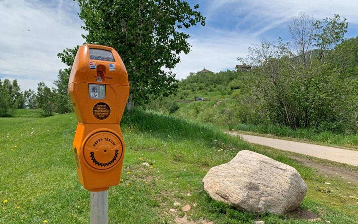 Parking Meters on Colorado Hiking Trails