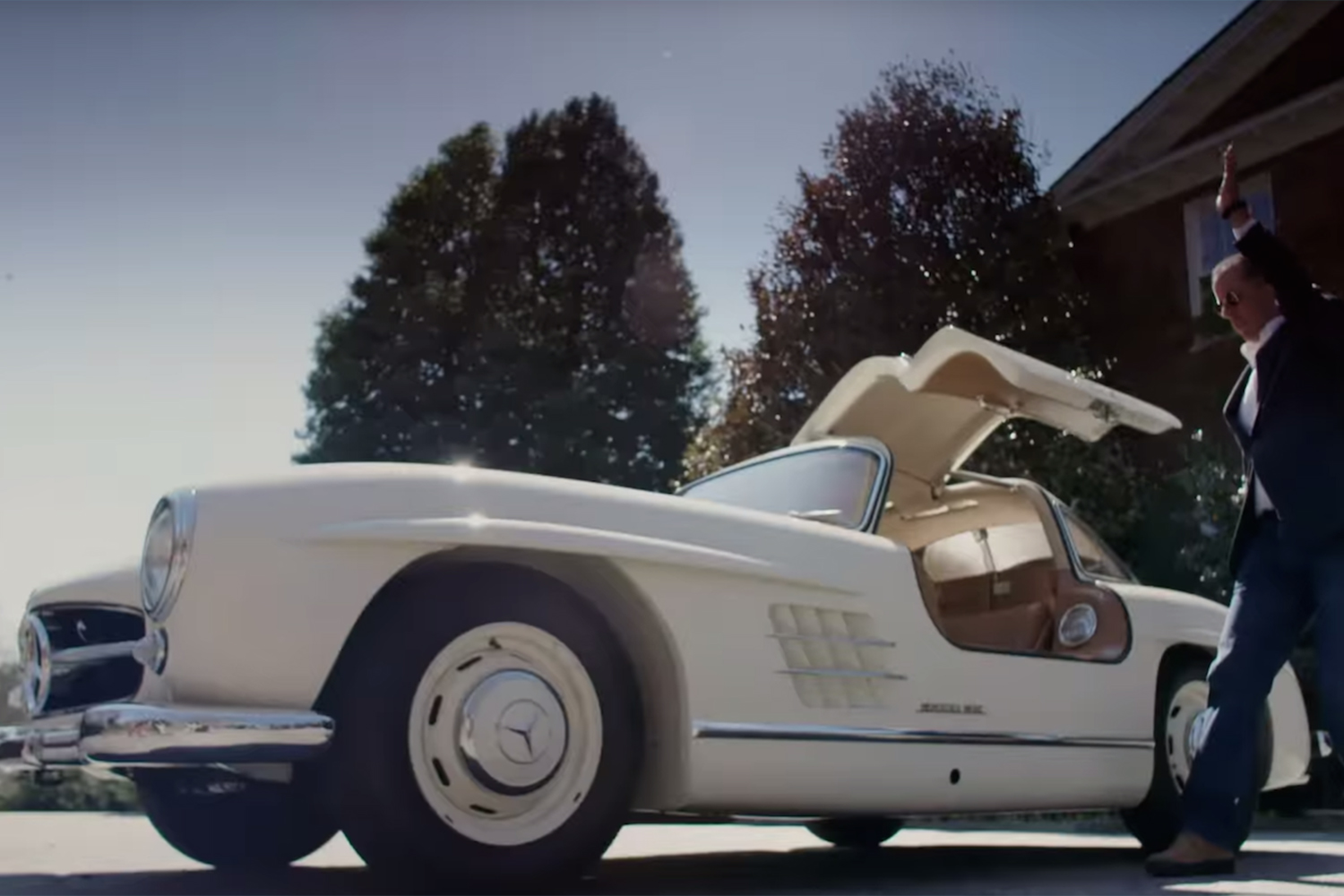 Best Comedians in Cars 1955 Mercedes-Benz 300 SL Gullwing Jerry Seinfeld